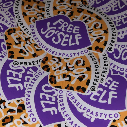 FREE YO'SELF STICKER