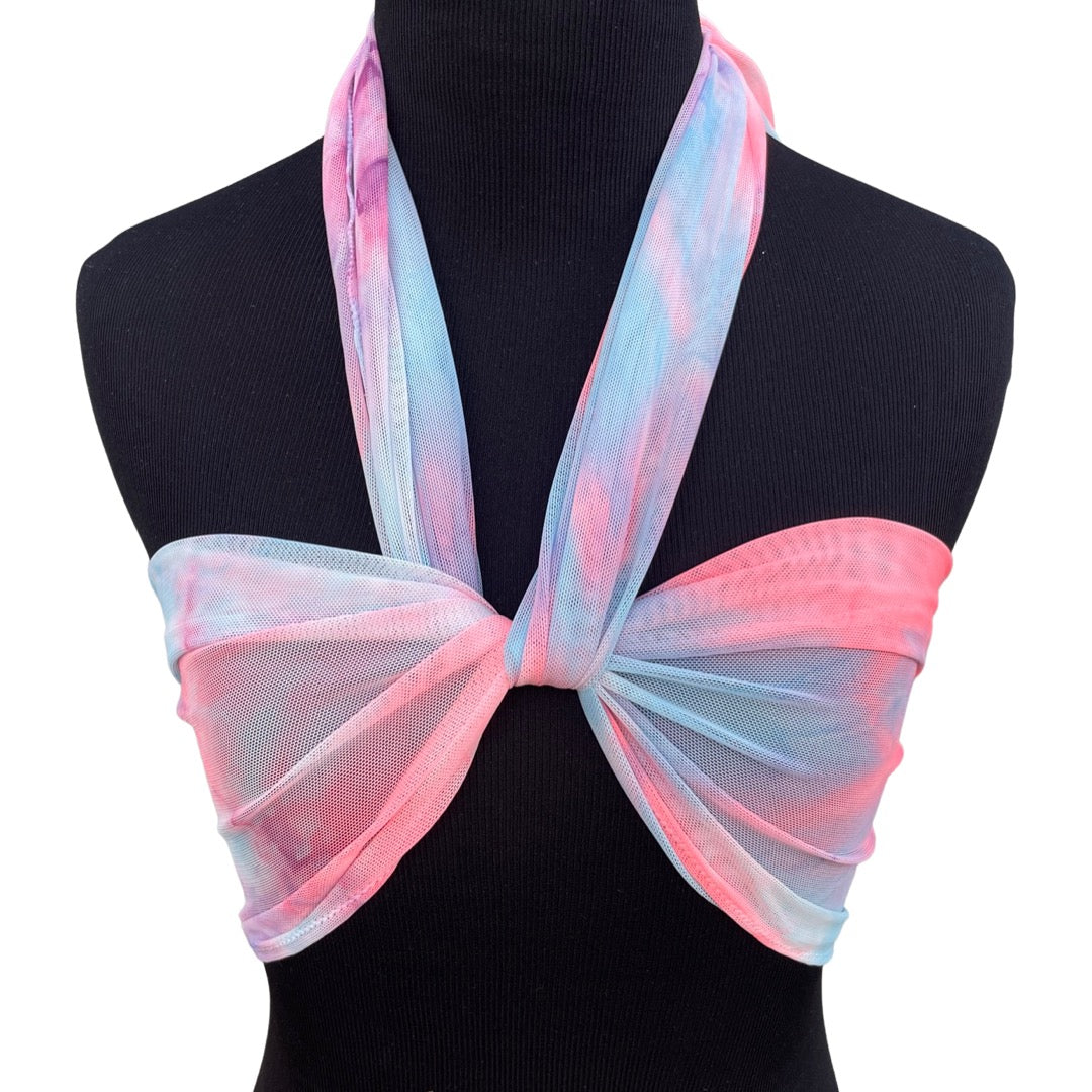 COTTON CANDY WRAP TOP