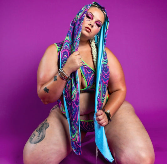 VIBIN' REVERSIBLE PASHMINA