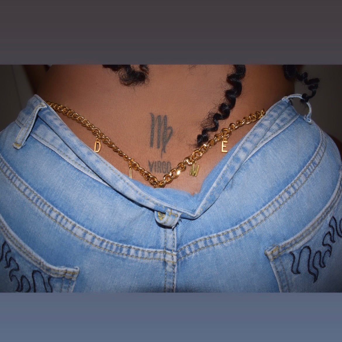 GOLD CHAIN G-STRING