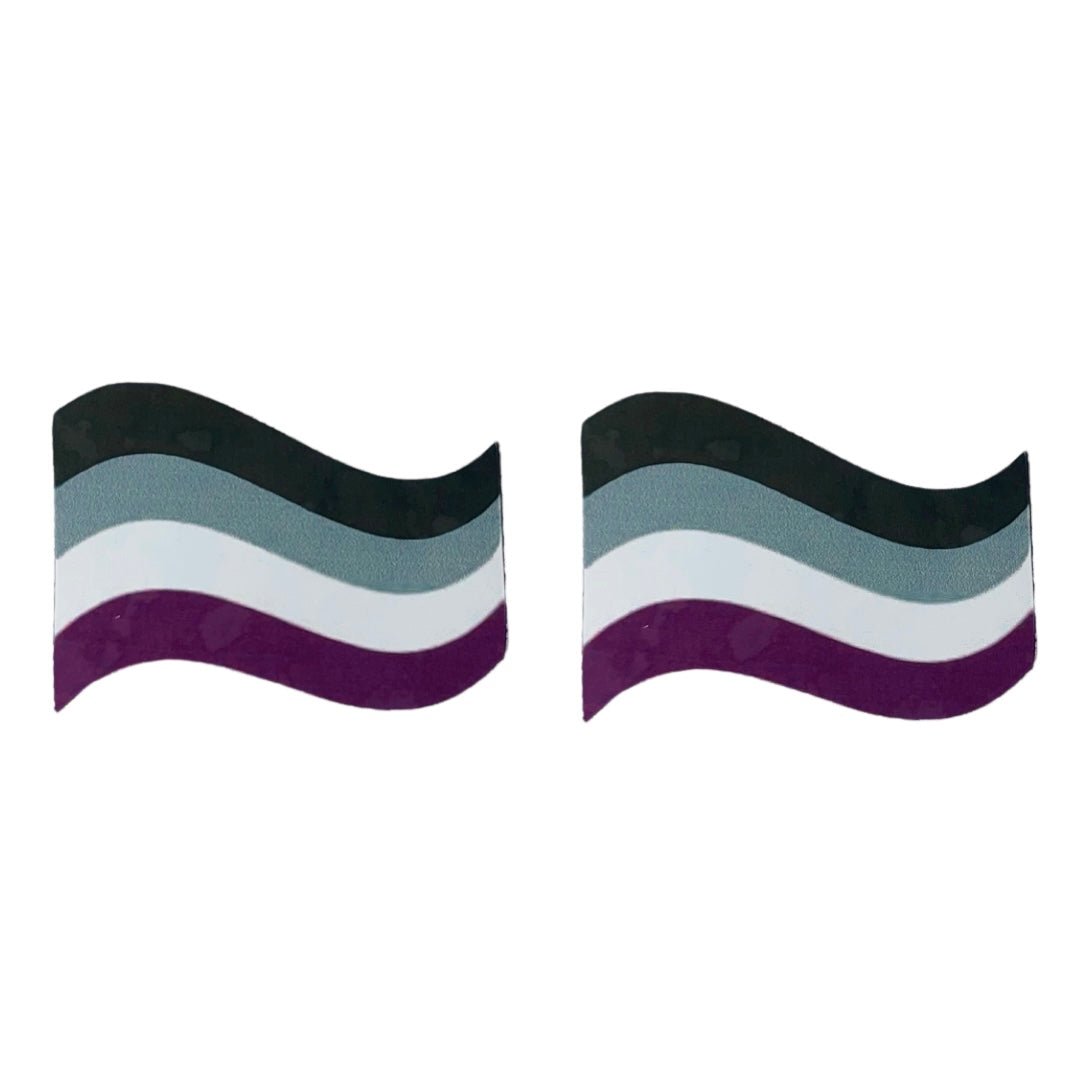 Asexual Pride Pasties
