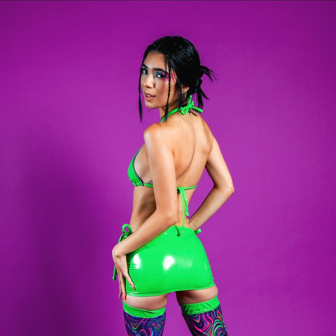 TOXIC MINI SKIRT
