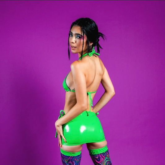 TOXIC MINI SKIRT