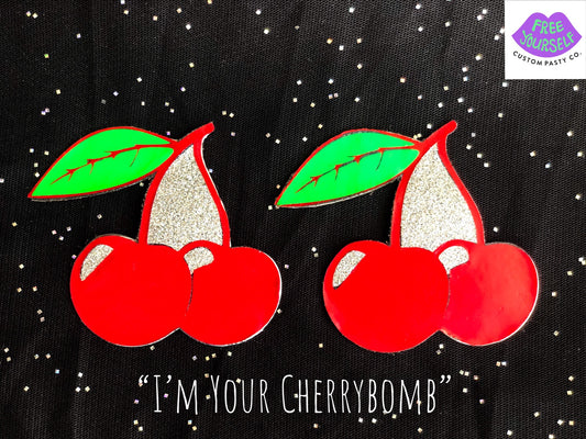 "I'm Your Cherrybomb" Reusable Pasties